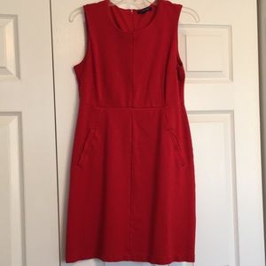 Land's End ponte knit dress with pockets